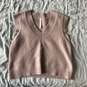 SOLD The Group Babaton Cropped Sweater Vest